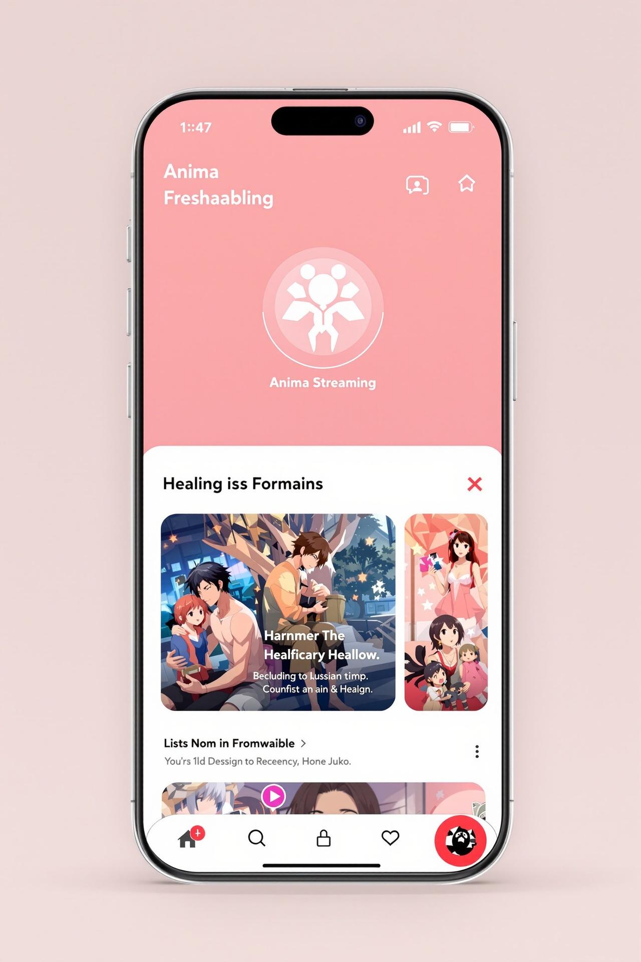 ai拍片移动客户端界面展示